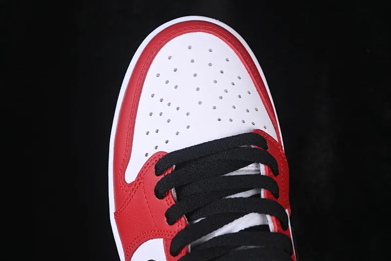 All categories Air Jordan Jordan series basketball shoes Air Jordan 1 Low W version Air Jordan 1 Low OG AJ1 Joe 1 white red black hook low-top casual sneakers HQ6998-600